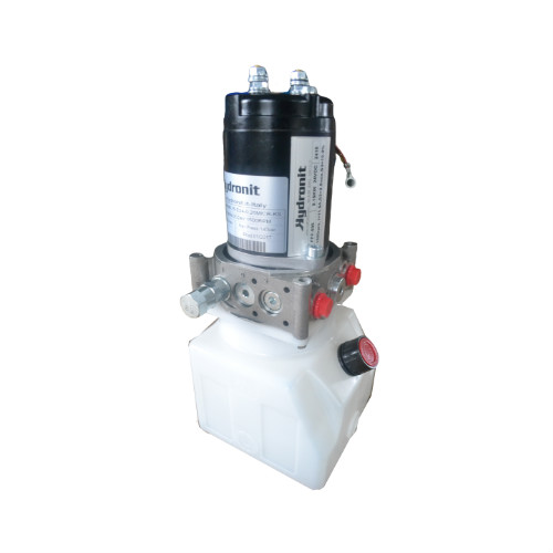 Two way pump hydraulic power unit