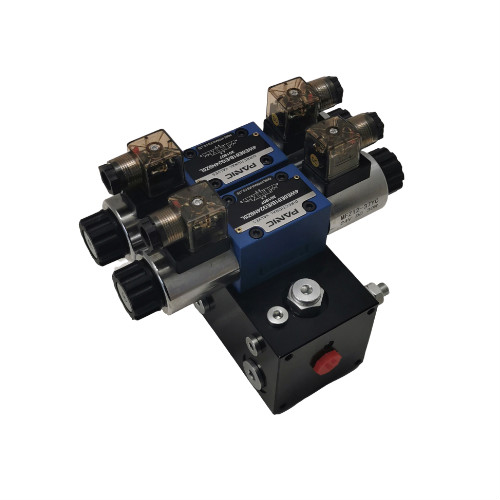 2-way hydraulic valve group